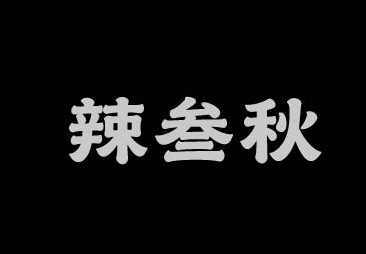 辣叁秋字体